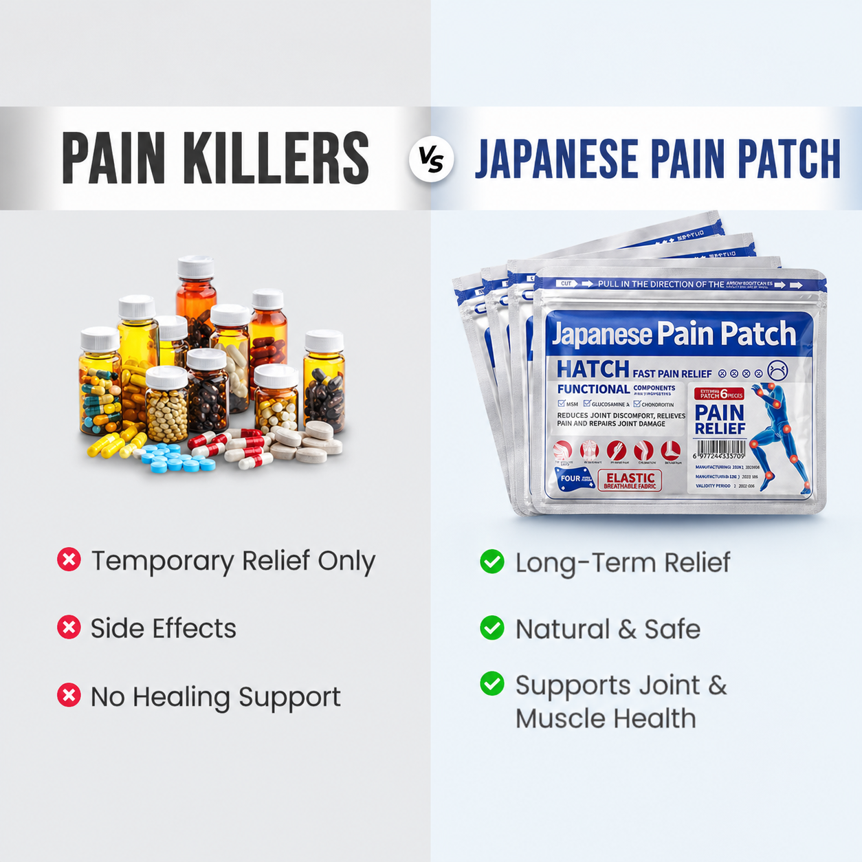 Japanese Herbal Pain Patches