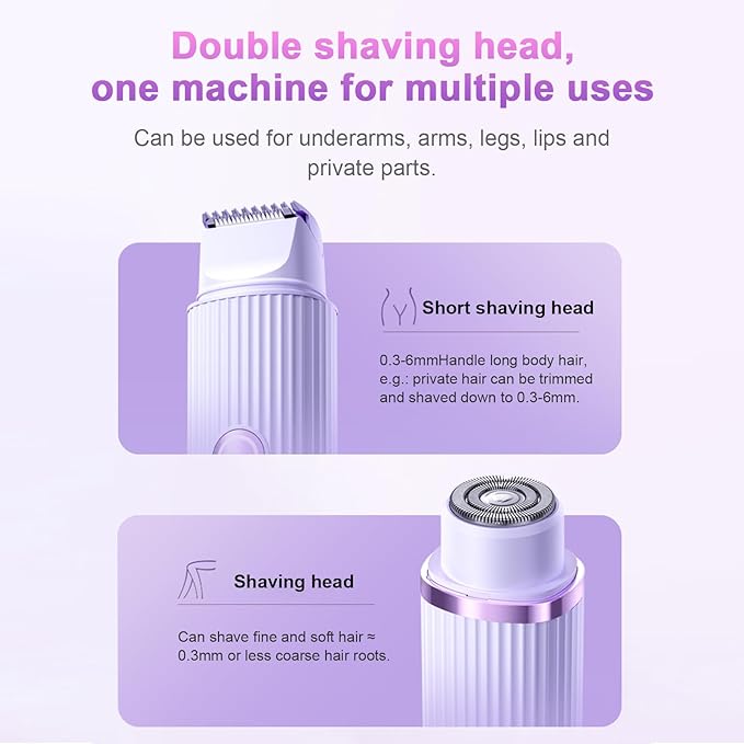 Double Headed Electric Shaver